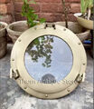 Antik Messingoptik Bullaugenloch Maritim Boot Schiff Fenster Stil Wand