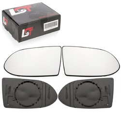 2x Außenspiegel Glas asphärisch konvex Set links rechts für Opel Zafira A F75