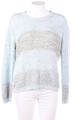 G.W. GERRY WEBER Pullover Strick Streifen XL eisblau hellgrau