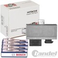 HITACHI STEUERGERÄT GLÜHZEIT + GLÜHKERZEN BOSCH für OPEL ARENA RENAULT KANGOO