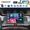 7" Autoradio GPS Navi KAM DAB+ Carplay 2+64G Android 14 Für Fiat Panda 2013-2020