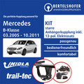 Für MERCEDES B-Klasse Typ W245 03.2005-10.2011 AHK starr +13pol sp. E-Satz TOP