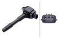 Zündspule Kerzenschachtzündspule 5DA 358 168-021 HELLA für DACIA NISSAN RENAULT
