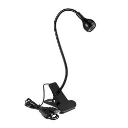USB LED Leselampe Dimmbar Flexibel Schwanenhals Klemmleuchte Schreibtischleuchte