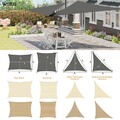 Sonnensegel Wasserdicht Sonnenschutz Windschutz HDPE UV Schutz für Garten