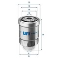 UFI Kraftstofffilter 24.366.00 für ASIA MOTORS DAIHATSU FORD HYUNDAI ISUZU KIA
