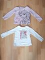 H&M Mädchen Langarmshirts Kinder Langarmshirts im 2er Set Größe 98/104