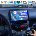 Autoradio Android 13 GPS Navi DAB+ 4+64G Für Toyota Aygo Citroen C1 Peugeot 107