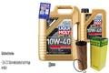 MANN-FILTER Ölfilter 6 L LIQUI MOLY 10W-40 Leichtlauf für Skoda Superb I 2.5 TDi