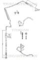 TRISCAN HYDRAULIKSCHLAUCH SERVOSCHLAUCH passend für AUDI A3 SEAT LEON TOLEDO