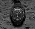 Swatch X Omega Moonswatch - Snoopy Black;  MISSION TO THE MOONPHASE - NEW MOON