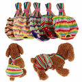 Waschbar Haustier Sanitär Physiologische Hose Hund Windel Buchse Welpe Shorts >