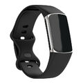 Silikonkautschuk-Uhrenarmbänder Fitness-Armband Fitbit Charge 5-Armband. ▽