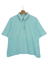 RABE Damen Poloshirt Gr. 44/XXL Blau Klassisch Casual