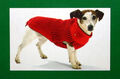 Karlie Hunde Pullover, Strickpullover rot/schwarz 32cm, wasserfest und windfest