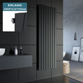 SONNI Design Heizkörper Flachheizkörper Mittelanschluss Vertikal 1800x616mm