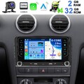 Für Audi A3 S3 RS3 8P 2+32 GB Carplay Autoradio Android 14 GPS Navi RDS Kamera