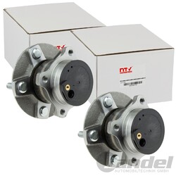 2X NTY RADLAGER-SATZ HINTEN BEIDSEITIG PASSEND FÜR FORD C-MAX FOCUS LINKS+RECHTS