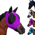 Pferd Anti Fliegenmaske Kapuze Vollgesichtsnetz Schutz Anti-UV Neu DE neu gg
