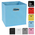 Aufbewahrungsbox 30x30 cm Aufbewahrungs Regal Einschub Korb Box Stoff Faltbox