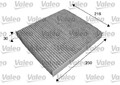VALEO Filter, Innenraumluft für AUDI MERCEDES-BENZ PUCH SEAT SKODA VW
