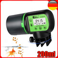 Automatisch Fischfutterautomat Aquarium Digital Fischfutterspende/Feeder 200 ml