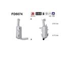 AS FD5074 Ruß-/Partikelfilter Abgasanlage für Opel Combo Tour X12 Combo X12