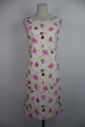 KITON NEAPEL KLEID DAMENKLEID GR S 42 DRESS WOMAN ITALY VINTAGE LEINEN BAUMWOLLE