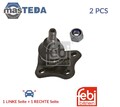 12660 TRAGGELENK FÜHRUNGSGELENK NIEDRIGER VORNE FEBI BILSTEIN 2PCS NEU