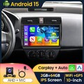 Autoradio Für SUZUKI SWIFT III EZ MZ 2005-2010 Carplay GPS Navi Android 15 2+64G