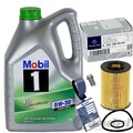 ÖLFILTER + MOBIL 5W30 ÖL passend für Mercedes A B KLASSE W169 W245