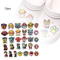 12 verschiedene Schuh Pin - Shoe Charms - Anstecker für Crocs - Paw Patrol