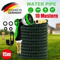 Flexibler Gartenschlauch Wasserschlauch dehnbarer Flexischlauch mit 10Funktionen