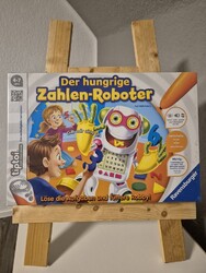 Ravensburger Tiptoi der Hungrige Zahlen-Roboter, 4-7 Jahre, 1-4 Spieler