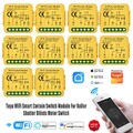 Tuya Wifi Smart Rolladen Jalousien Schalter Modul Zeitschaltuhr Fit Alexa Google
