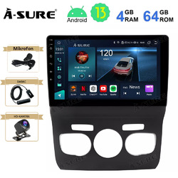 inkl.DAB 8-Core 4+64G Android Autoradio Für Citroen C4 II DS4 2011-2018 GPS Navi