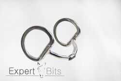 "Expert Bits Comfy Barrel Egbutt - Myler Komfort Trense Aktion 4 1/2"" - 6" 