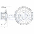 Delphi Bremstrommel Trommeln Trommelbremse für Mercedes 2014-> Hinten Bfr621