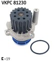Wasserpumpe Kühlmittelpumpe für VW Dodge Jeep Mitsubishi SKF Vkpc81230 1995 ->