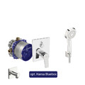 Hansa Twist Regendusche Unterputz Duschsystem Bluebox Kopfbrause Brause Duschset