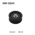 SKF VKM 32049 Umlenk-/Führungsrolle Keilrippenriemen Rechts für Opel Ford Fiat
