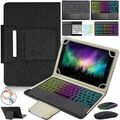 Für Lenovo Tab M11 TB-330FU 11" 2024 QWERTZ Bluetooth Tastatur Maus Hülle Tasche