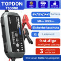 TOPDON T30000 Intelligentes Batterieladegerät Akku ladegerät 24V/12V/6V 