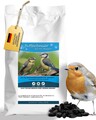 Futterbauer 25 kg Sonnenblumenkerne schwarz im Papiersack Ernte 2025 Vogelfutter