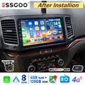 Autoradio Für VW Sharan II 7N Seat Alhambra II GPS BT DAB 128G Android14 Carplay