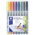 Staedtler Folienstift Lumocolor® 316 WP8 Blau, Braun, Gelb, Grün, Orange, Rot...