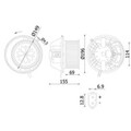 Innenraumgebläse MAHLE AB 219 000S für Mercedes-Benz A