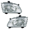 Scheinwerfer Set für Renault Megane 1 Scenic JA H4 / LWR