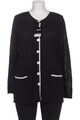 Peter Hahn Strickjacke Damen Cardigan Jacke Gr. EU 42 Baumwolle Schwarz #scha8ju