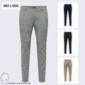 Herren Slim Fit Chino Stretch Stoffhose Elegante Business Pants ONLY&SONS